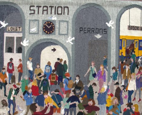 Beeldweefkring '26 14 Station Greetje van Dam