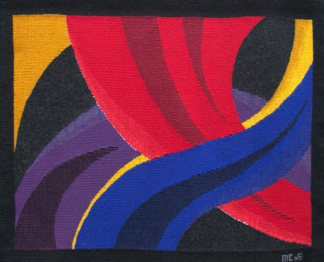 Beeldweefkring '26 15 Symfonie in Red Yellow and Blue